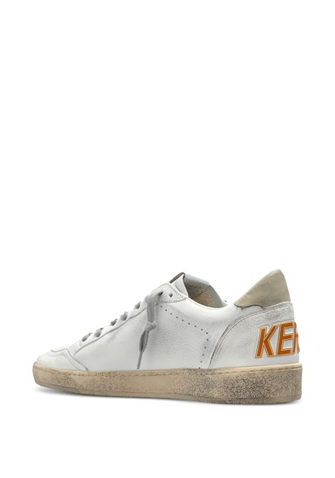 sneakers ballstar in bianco golden goose - uomo GOLDEN GOOSE | GMF00117F00757111660
